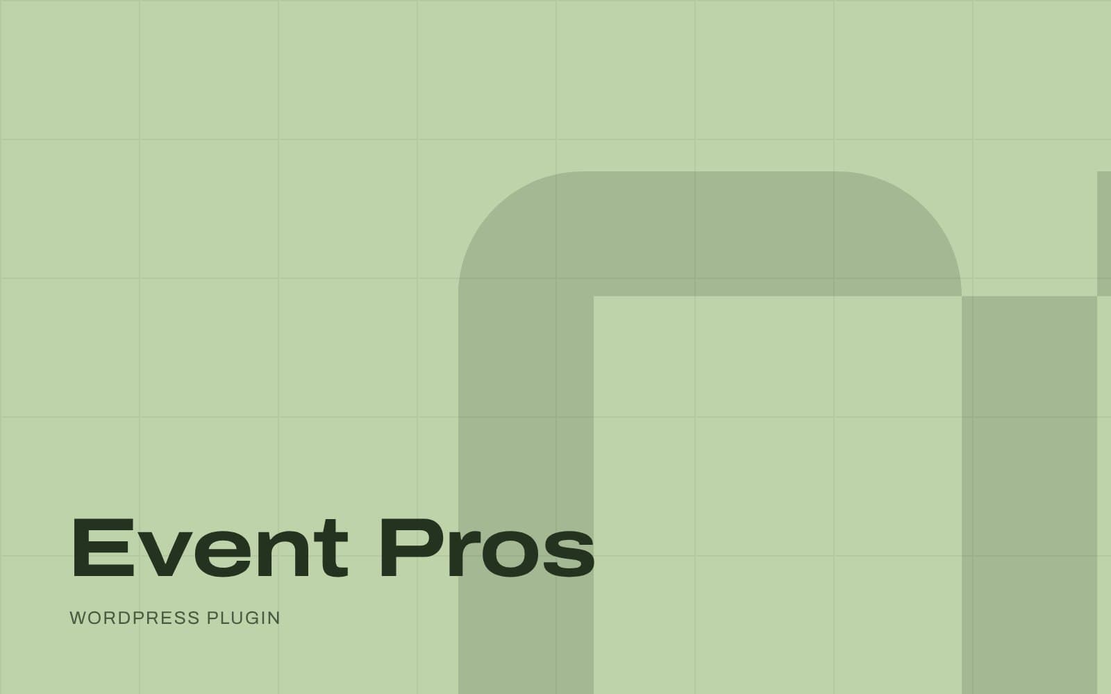 Event Pros admin dashboard preview